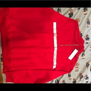 Calvin Klein half zip sweatshirt